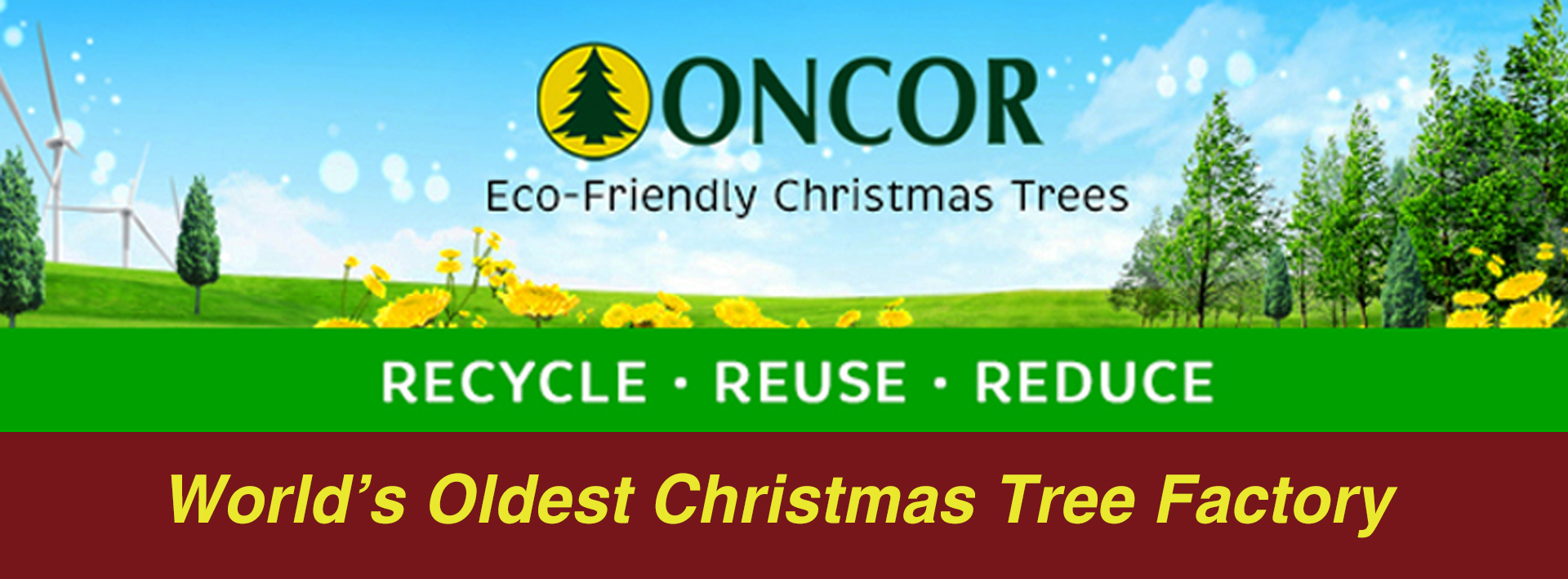 Oncor Recycled Christmas Trees